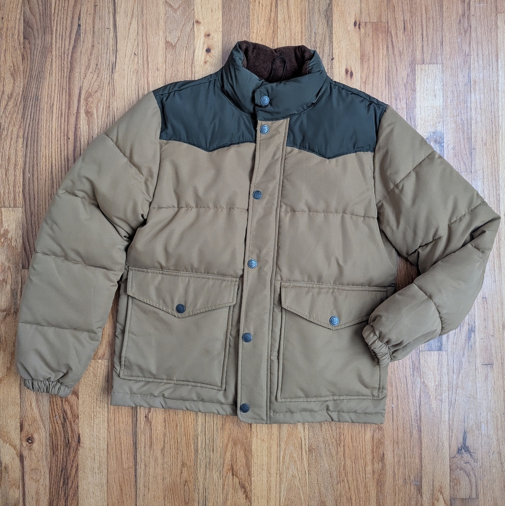NWOT Lucky Brand Men's Puffer Coat Medium